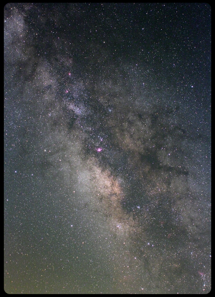 Summer Milky Way from Joshua Tree